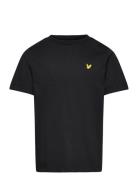 Plain T-Shirt Black Lyle & Scott