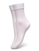 2-Pack Thea Cotton Socks White Swedish Stockings