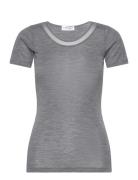 Juliana T-Shirt Short Sleeve Wool Grey Femilet