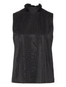 Rhinest Evening Top Black Karl Lagerfeld