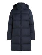 Hw Down Casual Coat Navy Tommy Hilfiger