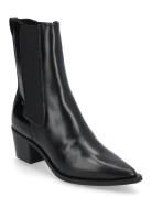 Heel Cowboy Boot Lth Black Calvin Klein