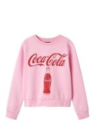 Nlfsusi Cocacola Sweat Bru Bfu Pink LMTD