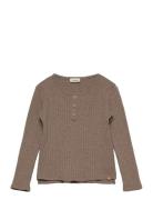 Nmmomilo Ls Nreg Top Lil Brown Lil'Atelier