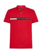 Hilfiger Chest Insert Reg Polo Red Tommy Hilfiger