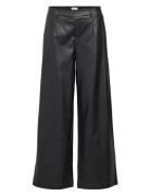 Objmelba Lisa Wide Coated Pant 135 Div Black Object