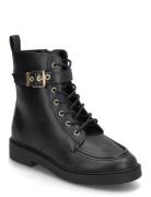 Buckle Boots Black Mango