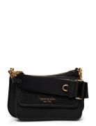 Double Up Pebbled Leather Double Up Crossbody Black Kate Spade