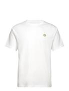 Wwace Badge T-Shirt White Double A By Wood Wood