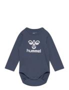 Hmlflips Body L/S Blue Hummel