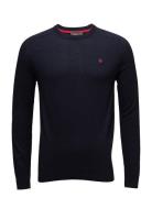 Merino Ck Navy Morris