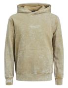 Jorvesterbro Wash Sweat Hood Aw Jnr Beige Jack & J S