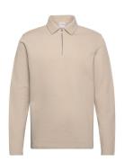 Slhmarc Rib Ls Polo Cream Selected Homme