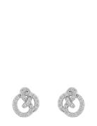 Mayfair Knot Ear S/Clear - Silver SNÖ Of Sweden