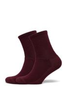 Merino Casual 2-Pack Burgundy Alpacasocks&Co