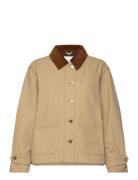 Washed Workwear Jacket Beige GANT