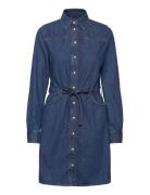 Reg Denim Dress Blue GANT