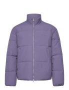 Puffer Jacket-Heron Purple Edwin