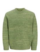 Jorwinter Space Dye Knit Styd Aw24 Green Jack & J S