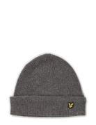 Racked Rib Beanie Grey Lyle & Scott