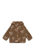 Jacket Teddy W. Lining Brown Minymo