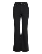 Curve High Flared Jeans Black Weekday