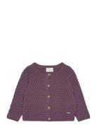 Cardigan Knit Purple Minymo