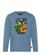 Lwtano 621 - T-Shirt L/S Blue LEGO Kidswear