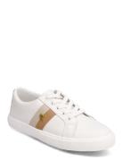 Janson Ii Leather Sneaker White Lauren Ralph Lauren