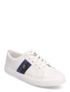 Janson Ii Leather Sneaker White Lauren Ralph Lauren