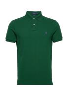 The Iconic Mesh Polo Shirt Green Polo Ralph Lauren