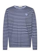 Tasaraita Men Ls Blue Marimekko