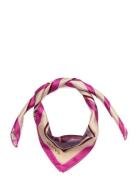 Scenery Printed Silk Scarf Pink GANT