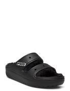 Classic Cozzzy Sandal Black Crocs