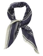 Winda Cotta Scarf Navy Becksöndergaard