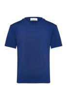 Rkbillie Ss T-Shirt Blue Rosemunde Kids