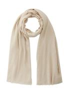 Elevated Chic Jacquard Scarf Cream Tommy Hilfiger