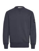 Badge Crew Neck Navy Calvin Klein Jeans