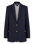 Cool Wool Relaxed Sb Blazer Navy Tommy Hilfiger