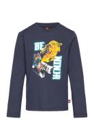 Lwtano 622 - T-Shirt L/S Navy LEGO Kidswear