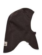 Balaclava Cotton Rib Brown Huttelihut