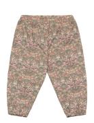 Pants In Liberty Fabric W. Lin Khaki Huttelihut