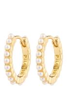 Kalia Recycled Hoop Earrings Gold Pilgrim