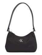 Sleek Nylon Shoulderbag Black Calvin Klein