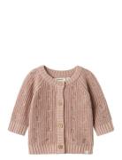 Nbfemlen Emb Ao Ls Knit Card Lil Pink Lil'Atelier