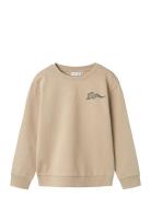 Nkmtegeo Ls Nreg Sweat Bru Beige Name It