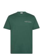 Printed Graphic Ss T-Shirt Green GANT