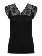 Cupoppy Lace Top Black Culture