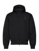 The Hooded Brentham Jkt Black Fred Perry