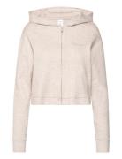 Full Zip Hoodie Beige Calvin Klein